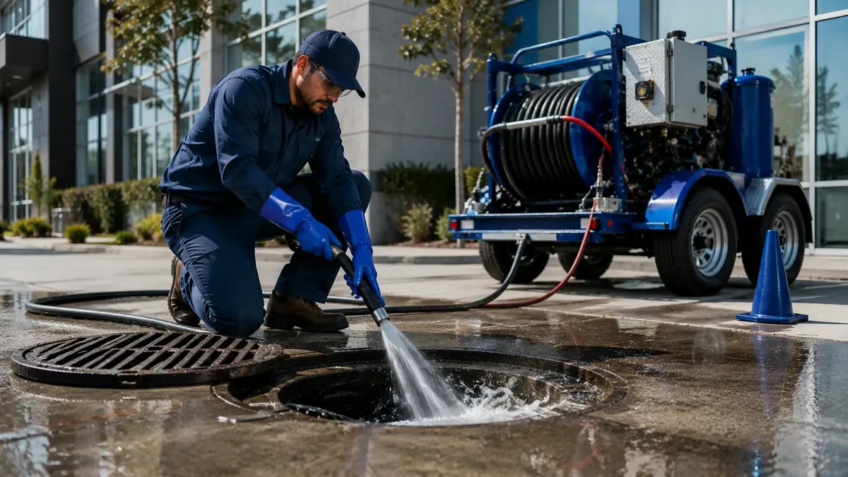 Commercial Hydro Jet Drain Cleaning in Hayward
