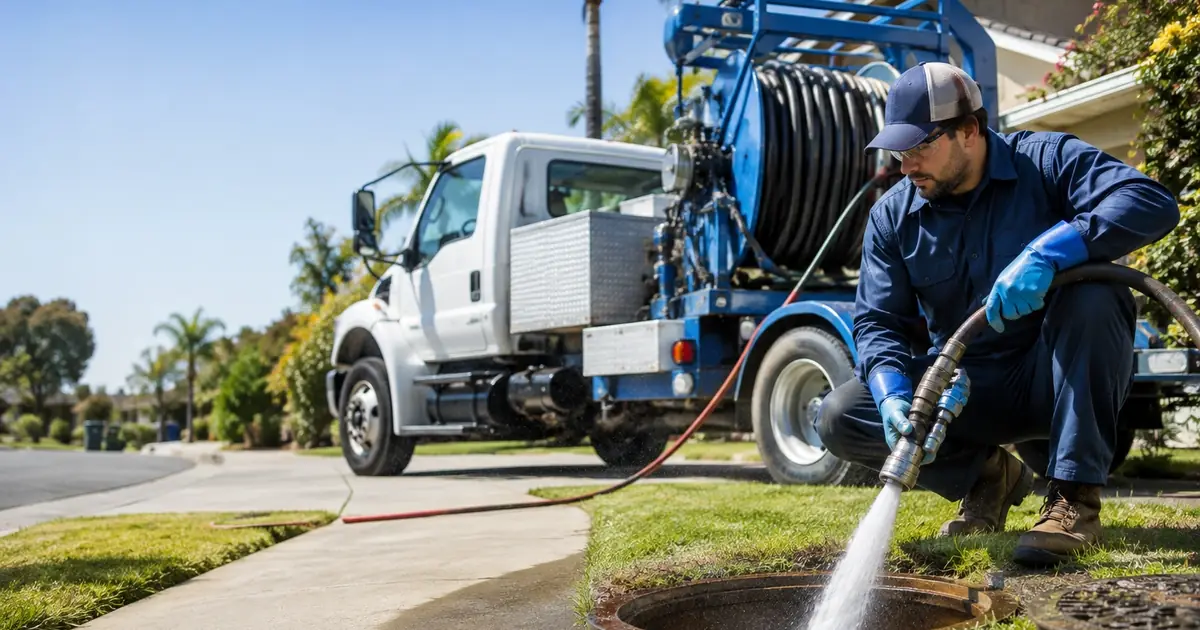 Hydro jet sewer cleaning Hayward