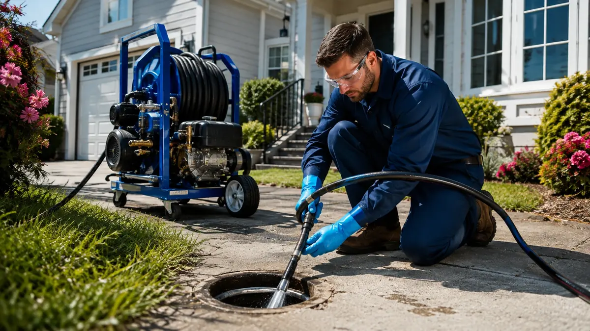 Residential Hydro Jet Drain Cleaning in Hayward