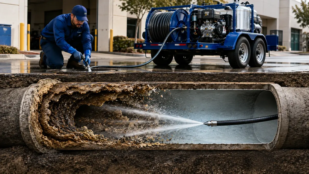 Sewer Pipe Descaling in Hayward